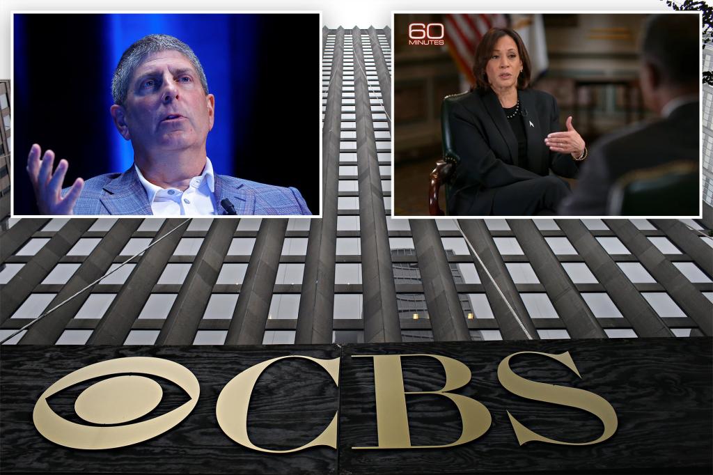 Skydance Exec Jeff Shell Press CBS News to release the '60 minutes 'transcript' Kamala Harris before the Paramount Merger: Report