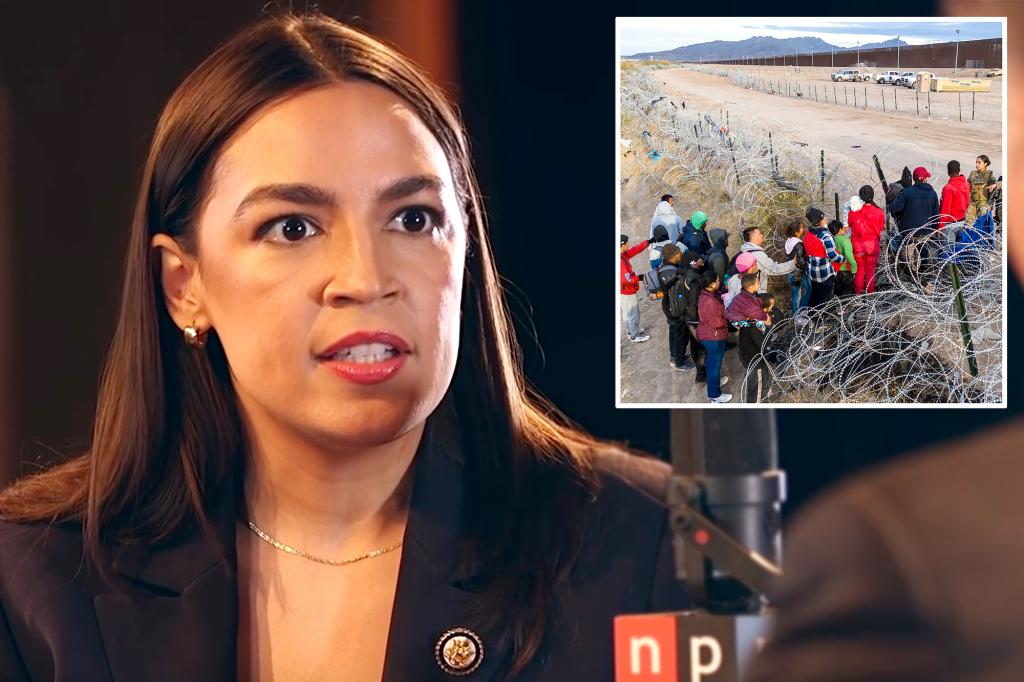 AOC asks the NPR host to clarify the 'problem' when it brings massive illegal immigration