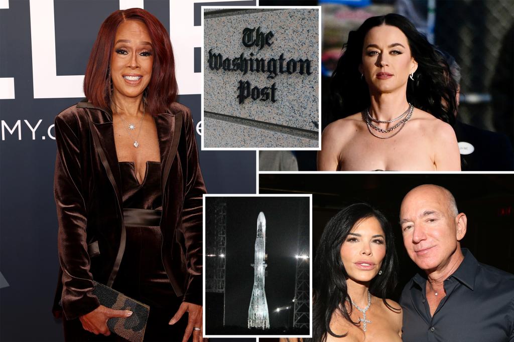 Washington Post Staff Gayle King for Hitching Ride on Jeff Bezos Spatial Flight: 'Kind of Gross'
